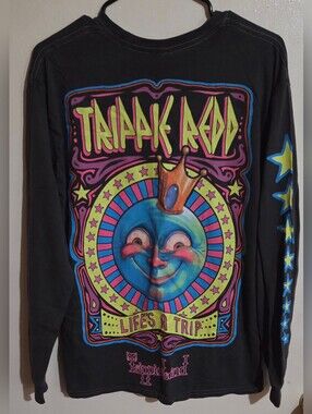 Trippie Redd "Lifes A Trip" Long Sleeve Graphic Tee Size M, NWOT